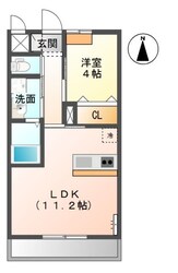 エルグランド川島１の物件間取画像